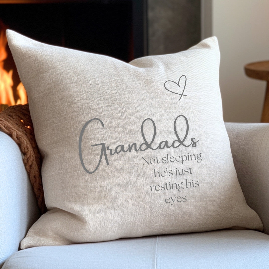 Personalised Grandpa-Grandad Cushion 2026-2