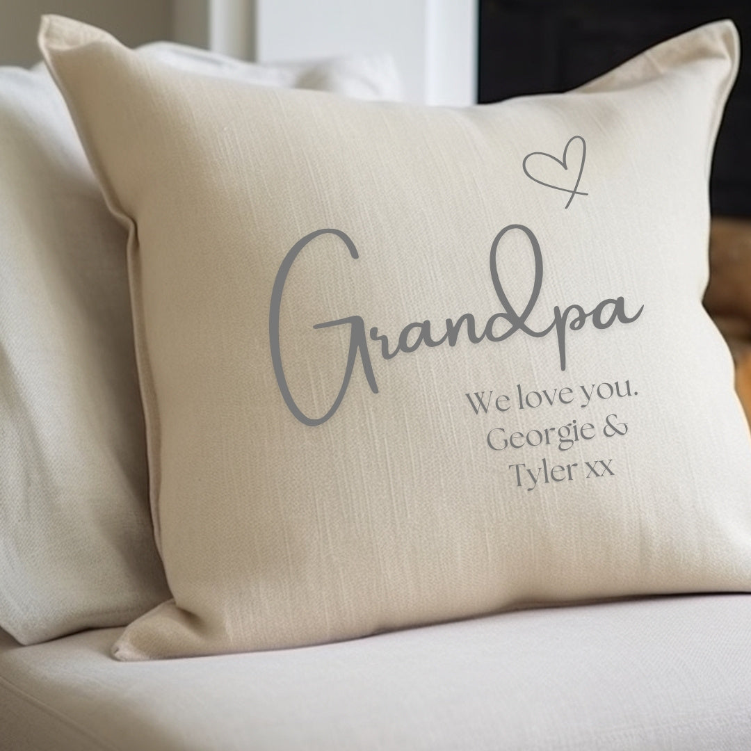 Personalised Grandpa-Grandad Cushion 2026-0