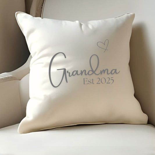 Grandma Est. 2025 Cushion
