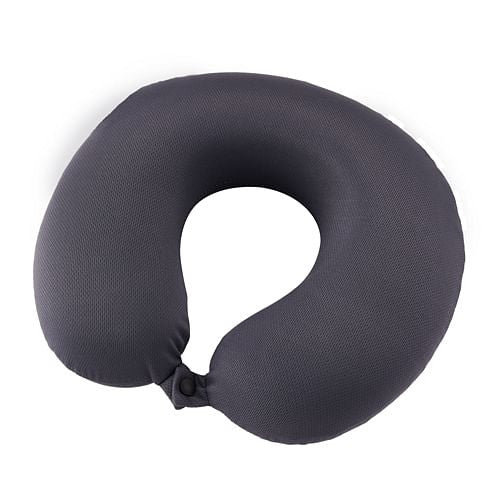 Charcoal Travel Neck Pillow Black-0
